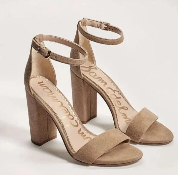 NEW Sam Edelman Yaro Open Toe Suede 'Steve Madden Carrson Style' Sandals 🎉