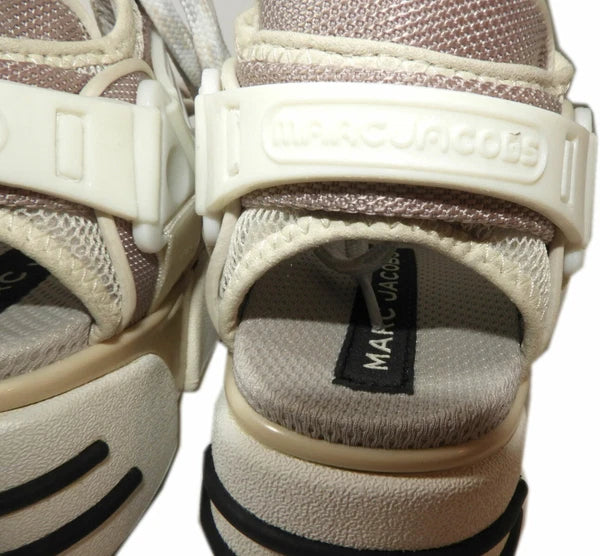Marc Jacobs Sandals Sport Style Wedge Lace Up Flat Shoes Slides Sz  37