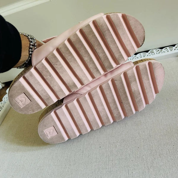 Kate Spade Becca Sandals Size 9 B Pink Women's Style KC411 Slide on