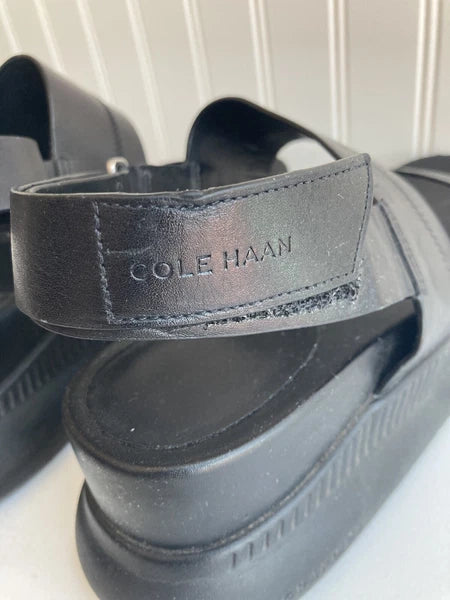 Cole Haan Women's 2.ZERØGRAND Slide Sandal (30mm) Size 8B Black EUC