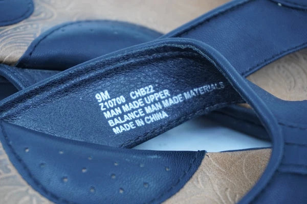 BOC Born Concept Womens Size 9M Black Thong Style Slide On Sandals Comfort Beach