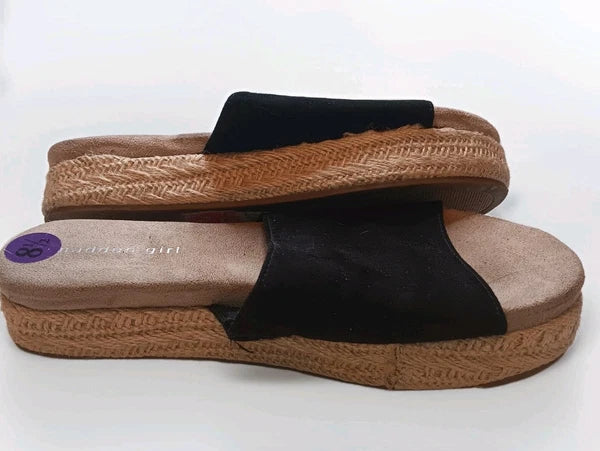 Madden Girl Espadrille Platform Sandal Sz 8.5 Y2k Revival Classic Festival Style