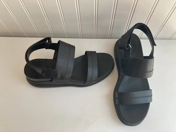 Cole Haan Women's 2.ZERØGRAND Slide Sandal (30mm) Size 8B Black EUC