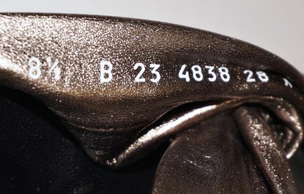 ROBERT CLERGERIE PARIS Bronze Leather Slip-On Platform Sandals US 8.5 FRANCE