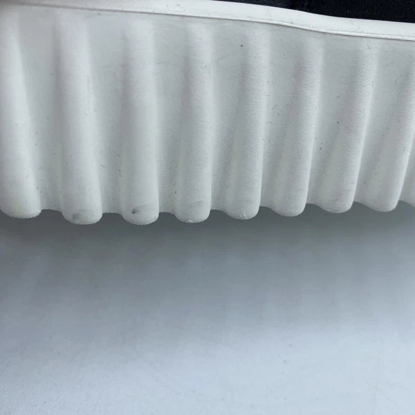4ccccees Free People Waffo Pleats Thank You Platform Slides US6.5 EU37 Boho NWOB
