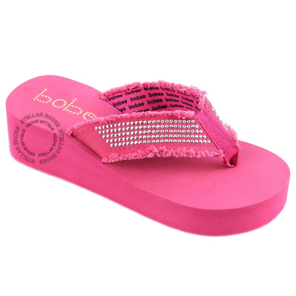 NEW Women's Fashion Platform Wedge Rhinestones Arch Support Comfortable Cushion